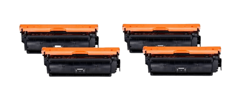4 st. Canon 040K toner rabattpaket - Kompatibel