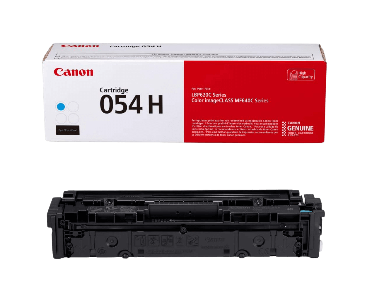 3027C002 Canon 054H cyan XL toner - 2300 sidor - Original