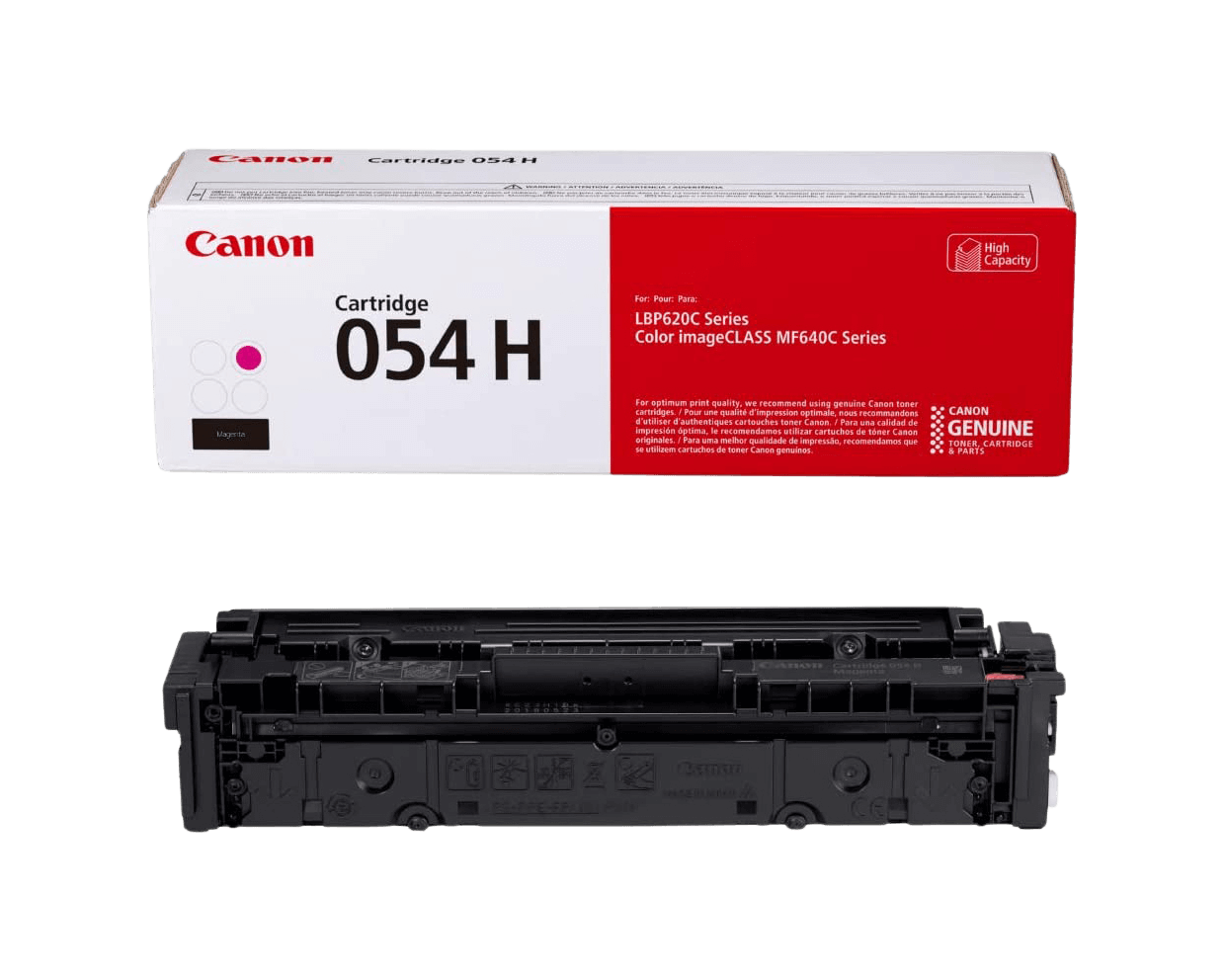 3026C002 Canon 054H magenta XL toner - 2300 sidor - Original