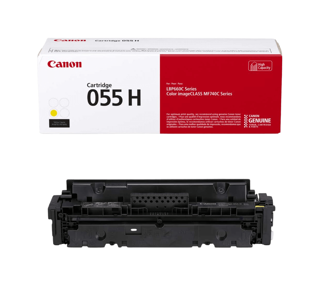 3017C002 Canon 055H gul XL toner - 5900 sidor - Original