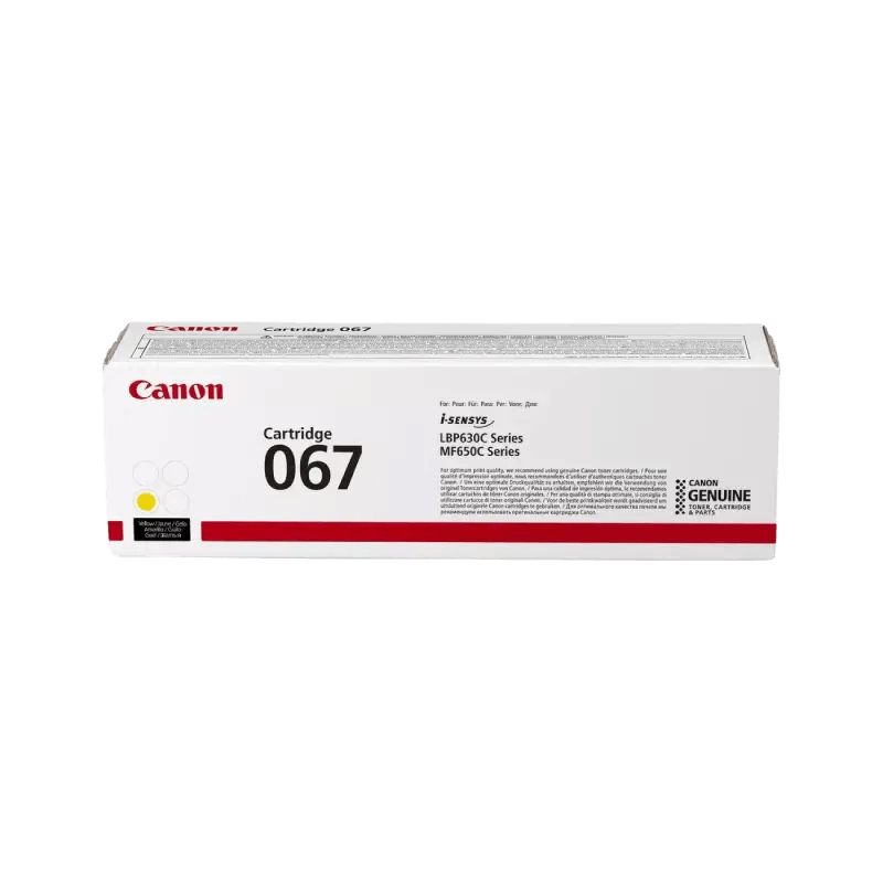 5099C002 Canon 067 gul toner - 1250 sidor - Original