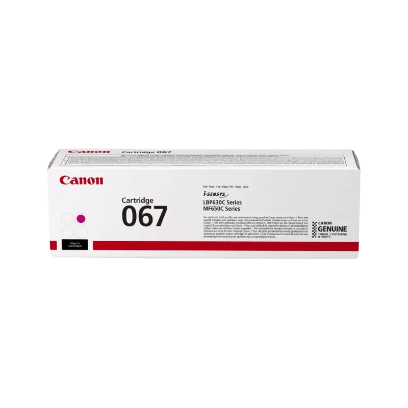 5100C002 Canon 067 magenta toner - 1250 sidor - Original