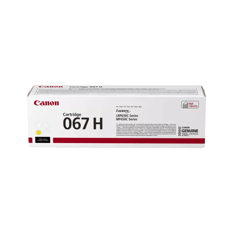 5103C002 Canon 067H gul XL toner - 2350 sidor - Original