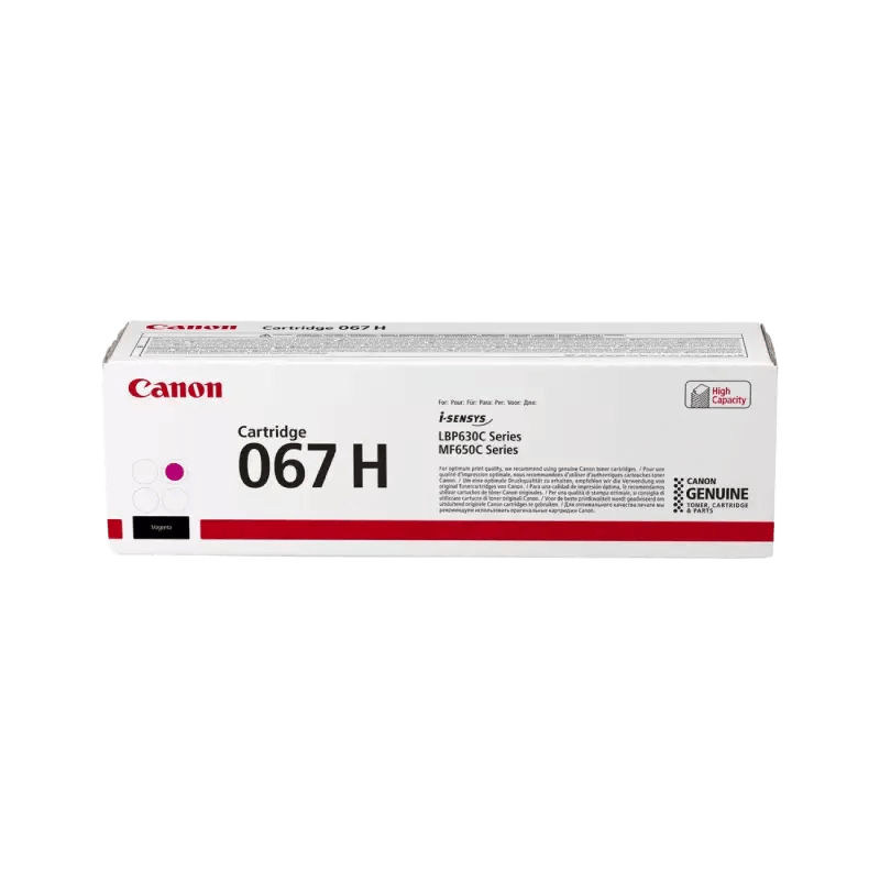 5104C002 Canon 067H magenta XL toner - 2350 sidor - Original