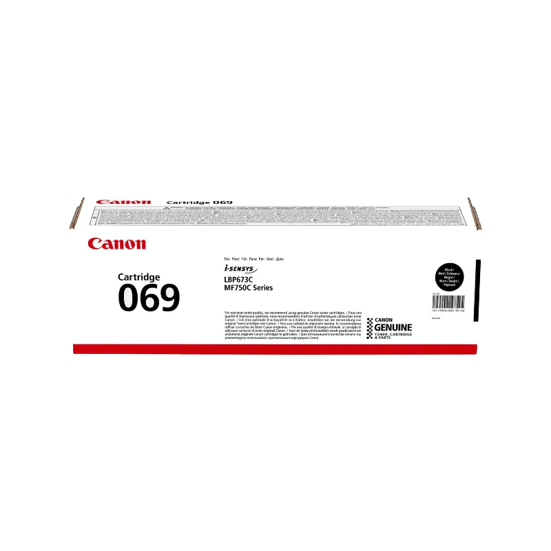 5094C002 Canon 069 svart toner - 2100 sidor - Original