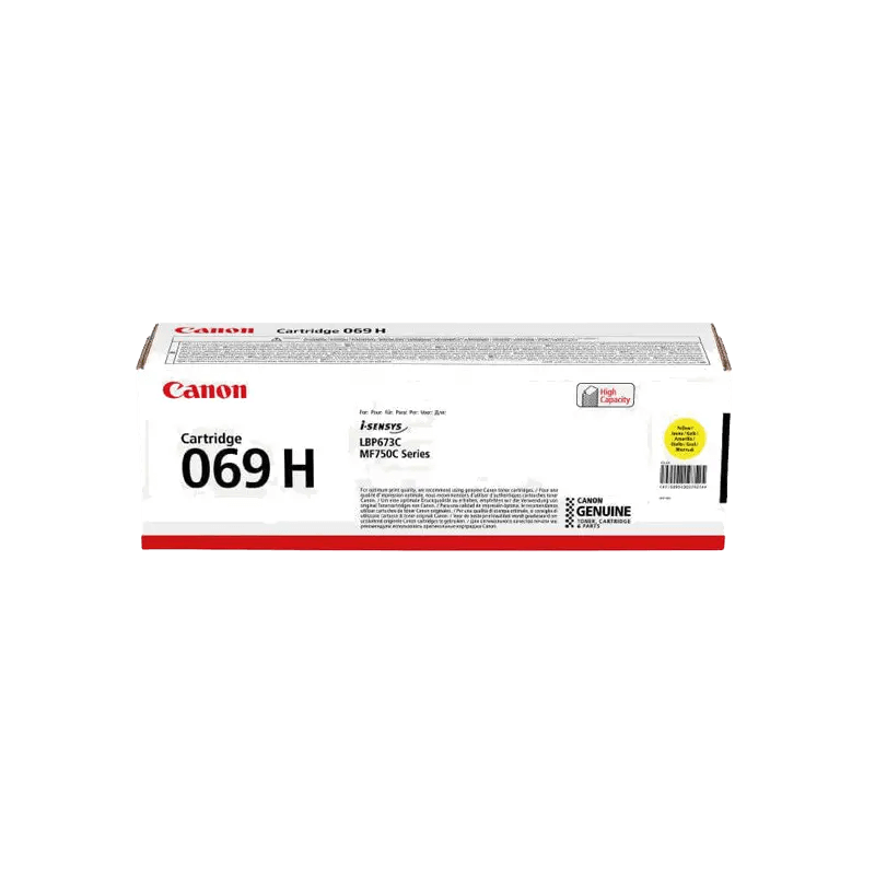 5095C002 Canon 069H gul XL toner - 5500 sidor - Original