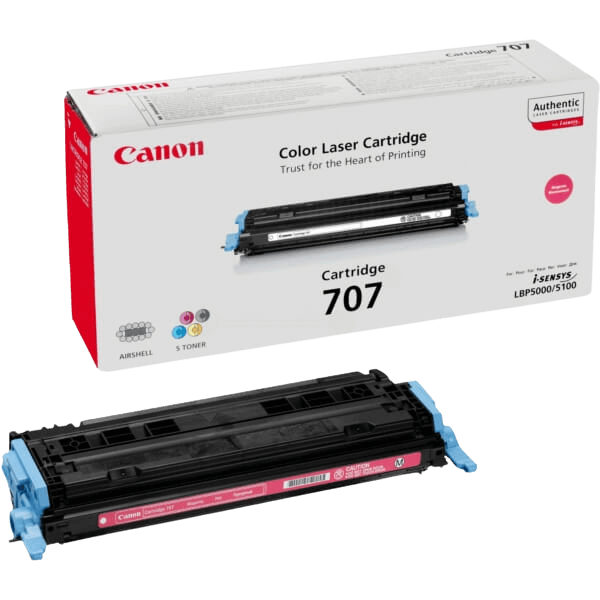 9422A004 Canon 707 magenta toner - 2000 sidor - Original
