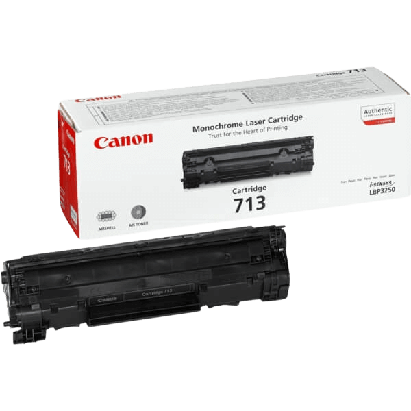 1871B002 Canon 713 svart toner - 2000 sidor - Original