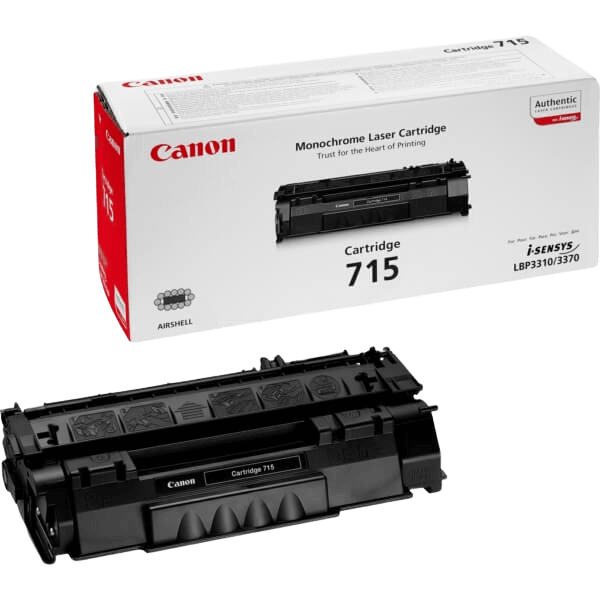 1975B002 Canon 715 svart toner - 3000 sidor - Original