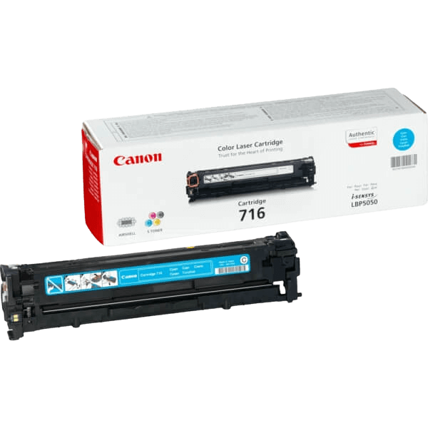 1979B002 Canon 716C cyan toner - 1500 sidor - Original