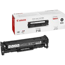 2662B002 Canon 718BK svart toner - 3400 sidor - Original
