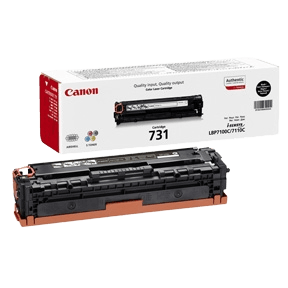 6272B002 Canon 731K svart toner - 1400 sidor - Original