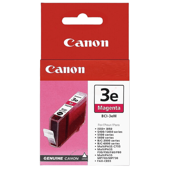 4481A002 Canon BCI-3eM magenta XL Skrivarpatron - 14 ml. - Original