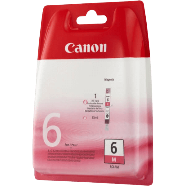 4707A002 Canon BCI-6M magenta Skrivarpatron - 13 ml. - Original