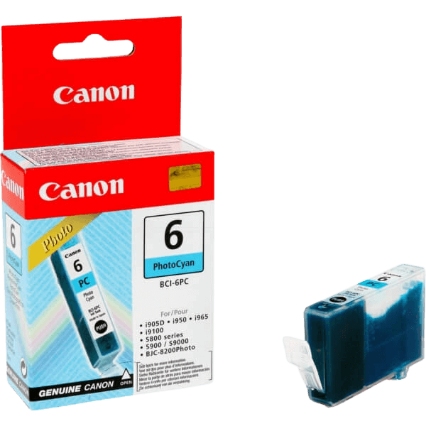 4709A002 Canon BCI-6PC foto cyan Skrivarpatron - 13 ml. - Original