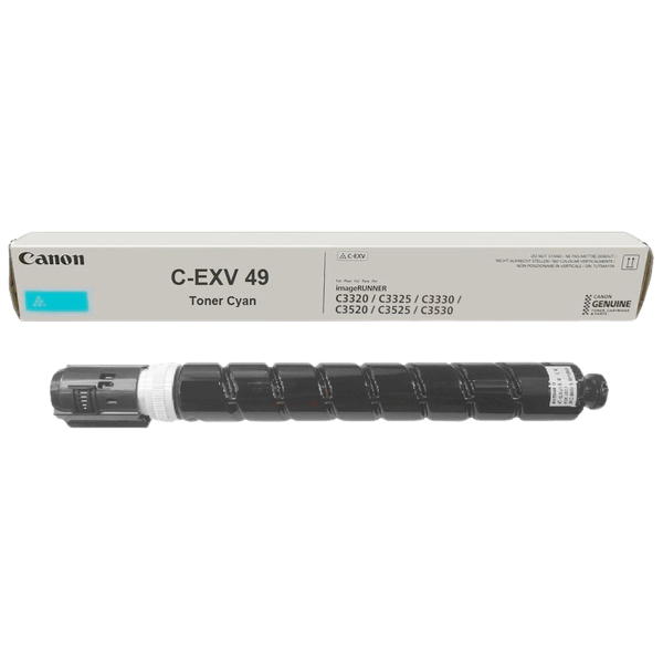 8525B002 Canon C-EXV49 cyan toner - 19000 sidor - Original