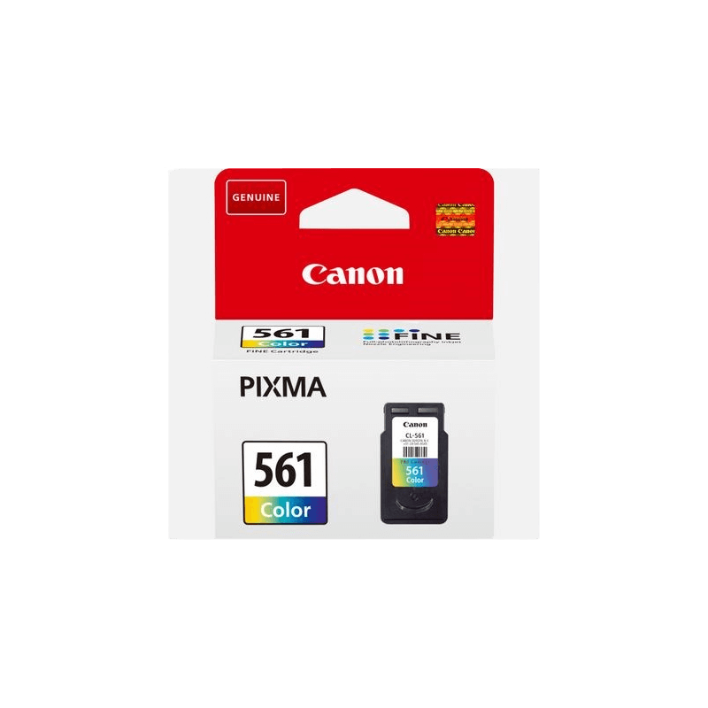 3731C001 Canon CL-561 3 färger i en Skrivarpatron - 8 ml. - Original