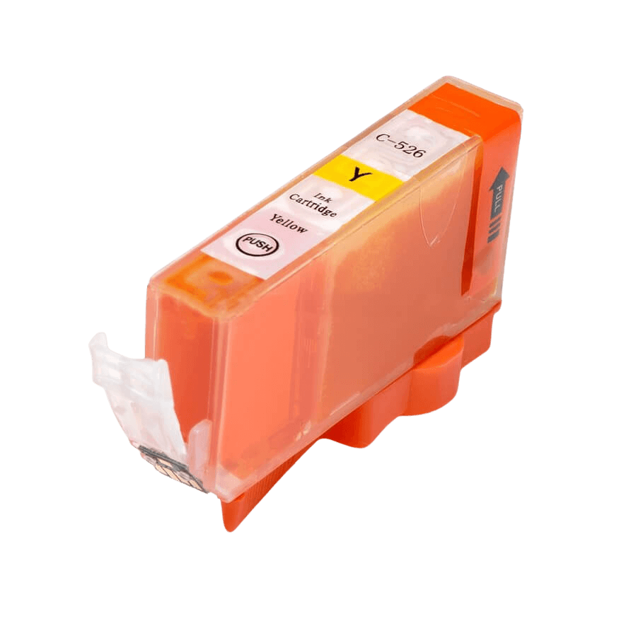 4543B001 Canon CLI-526 Y gul Skrivarpatron - 9 ml. - Kompatibel