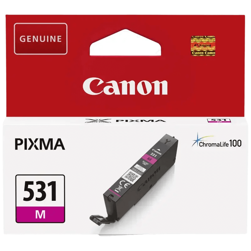 6120C001 Canon CLI-531M magenta Skrivarpatron - 8,2 ml. - Original