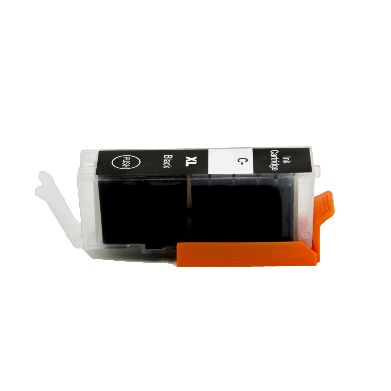 6443B001 Canon CLI-551XLBK svart Skrivarpatron - 12 ml. - Kompatibel