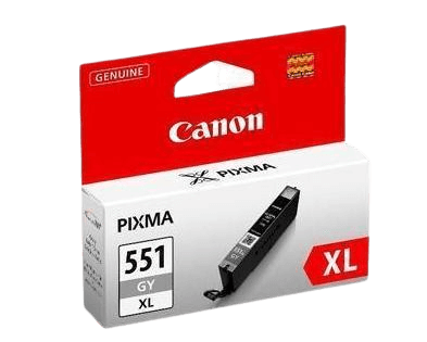 6447B001 Canon CLI-551XLGY grå Skrivarpatron - 11 ml. - Original