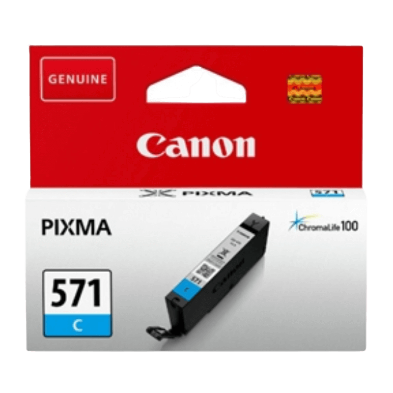0386C001 Canon CLI-571C cyan Skrivarpatron - 7 ml. - Original