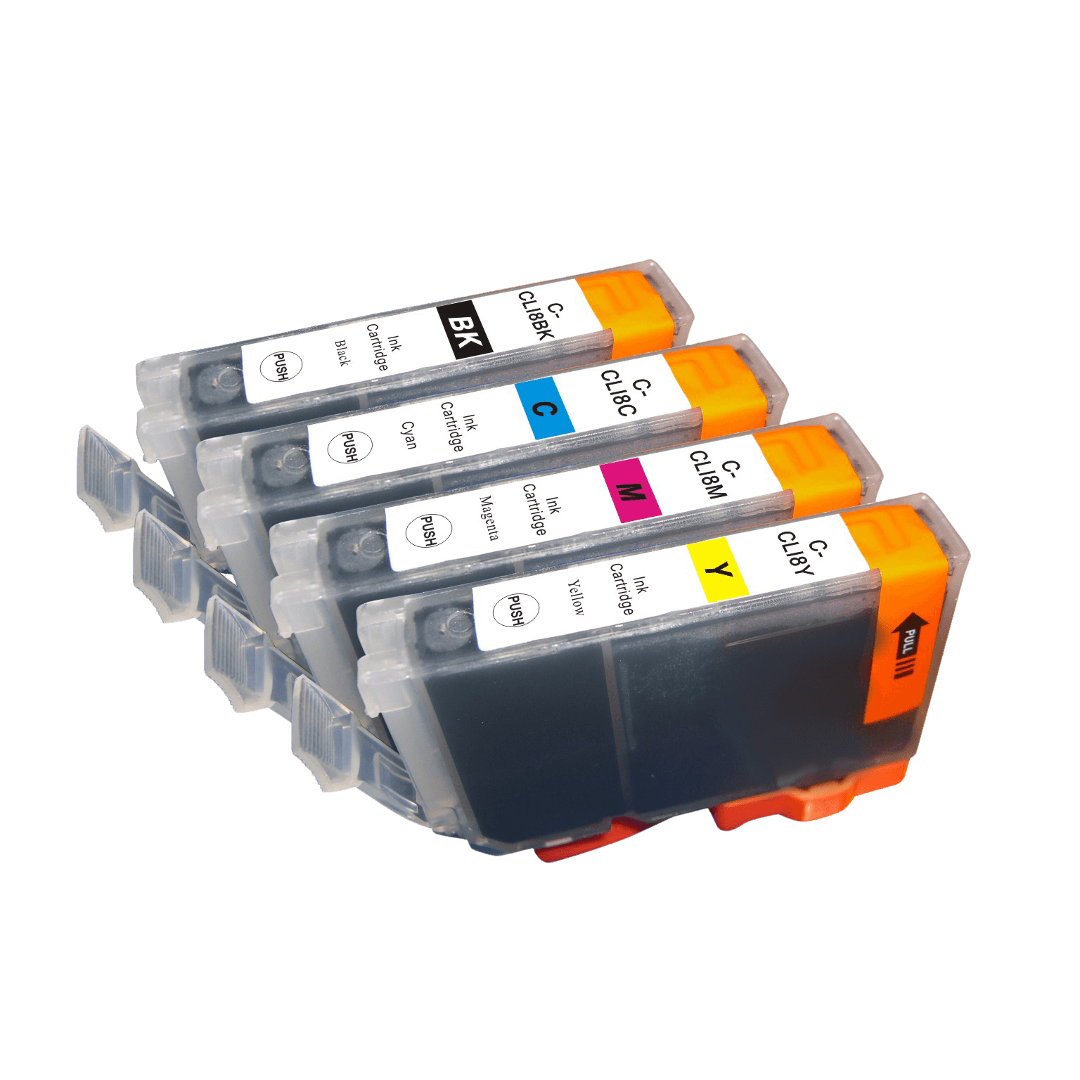 4 st. Canon CLI-8 Skrivarpatron rabattpaket - Kompatibel