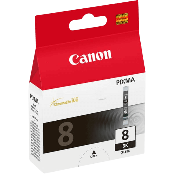 0620B001 Canon CLI-8BK svart Skrivarpatron - 13 ml. - Original