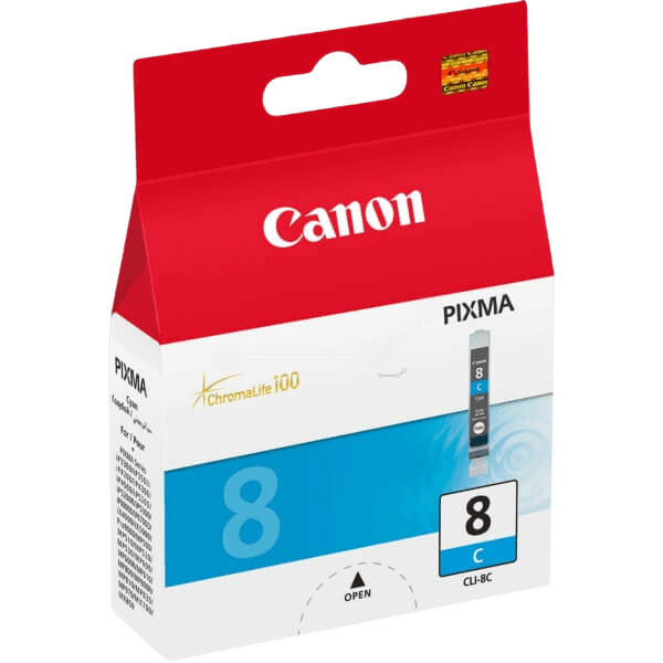 0621B001 Canon CLI-8C cyan Skrivarpatron - 13 ml. - Original