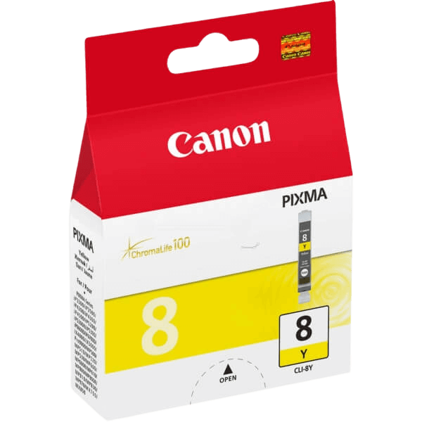 0623B001 Canon CLI-8Y gul Skrivarpatron - 13 ml. - Original