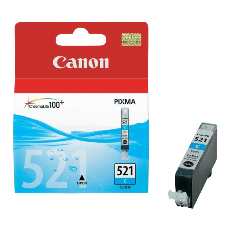 2934B001 Canon CLI521C cyan Skrivarpatron - 9 ml. - Original