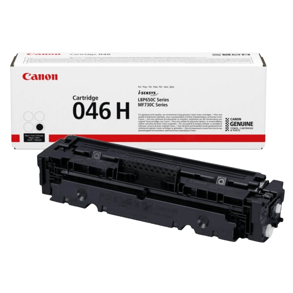 1254C002 Canon CRG 046H svart XL toner - 6300 sidor - Original