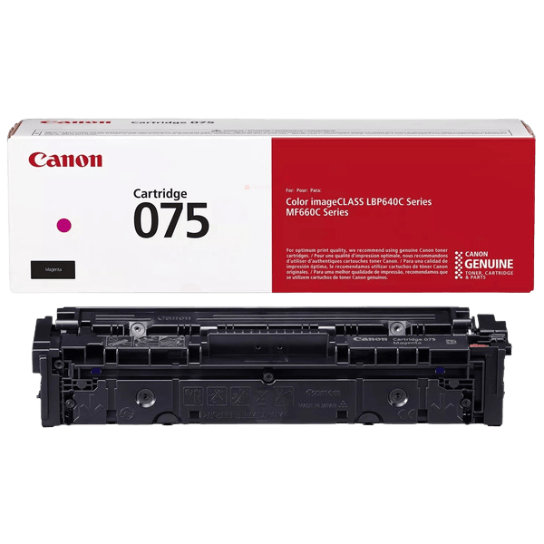 6363C002 Canon CRG 075M magenta toner - 1300 sidor - Original