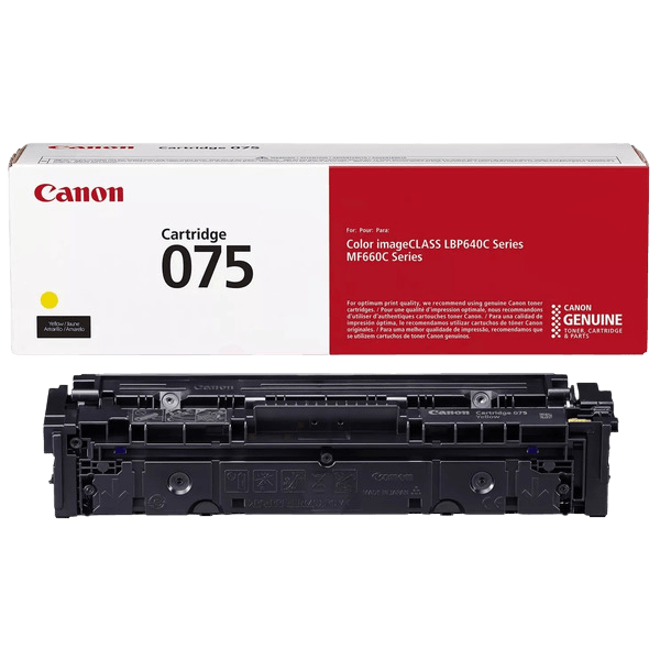 6362C002 Canon CRG 075Y gul toner - 1300 sidor - Original