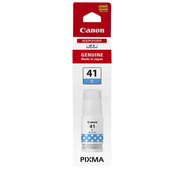 4543C001 Canon GI-41C cyan bläck refill - 70 ml. - Original