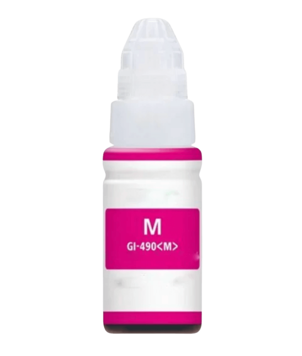 0665C001 Canon GI-490M magenta bläck refill - 100 ml. - Kompatibel