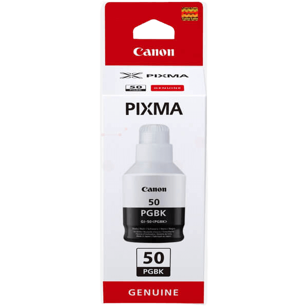 3386C001 Canon GI-50 PGBK pigment svart bläck refill - 170 ml. - Original