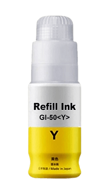 3405C001 Canon GI-50 Y gul bläck refill - 70 ml. - Kompatibel
