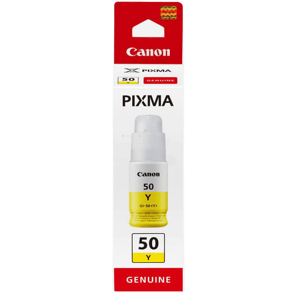 3405C001 Canon GI-50 Y gul bläck refill - 70 ml. - Original