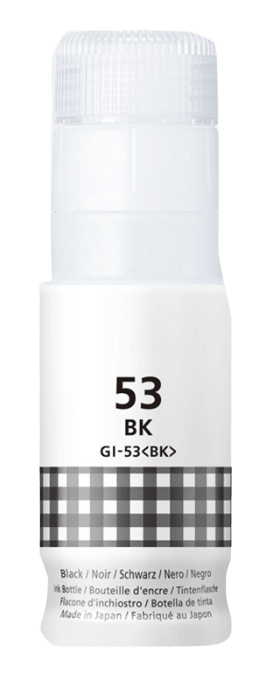 4699C001 Canon GI-53BK svart bläck refill - 60 ml. - Kompatibel