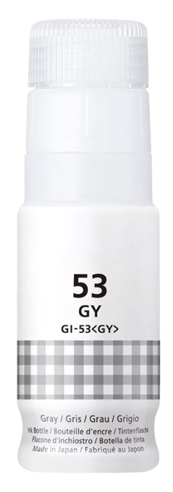 4708C001 Canon GI-53GY grå bläck refill - 60 ml. - Kompatibel