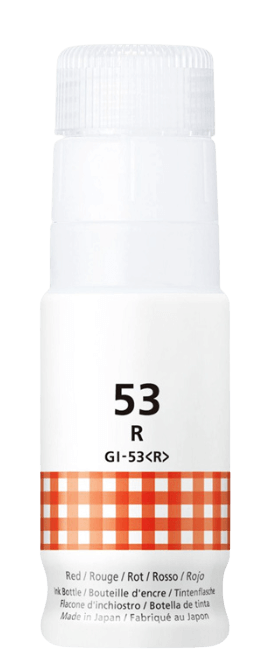 4617C001 Canon GI-53R röd bläck refill - 60 ml. - Kompatibel