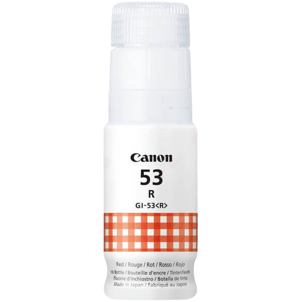4717C001 Canon GI-53R röd bläck refill - 60 ml. - Original