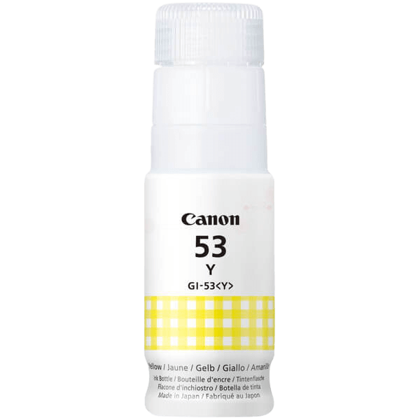 4690C001 Canon GI-53Y gul bläck refill - 60 ml. - Original