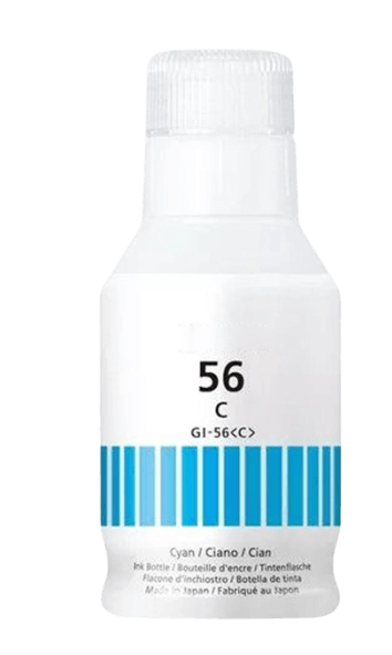 4430C001 Canon GI-56C cyan bläck refill - 135 ml. - Kompatibel
