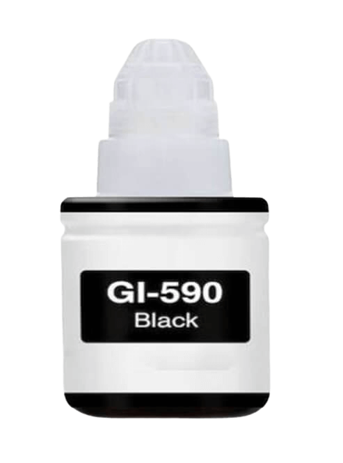 1603C001 Canon GI-590BK svart bläck refill - 135 ml. - Kompatibel