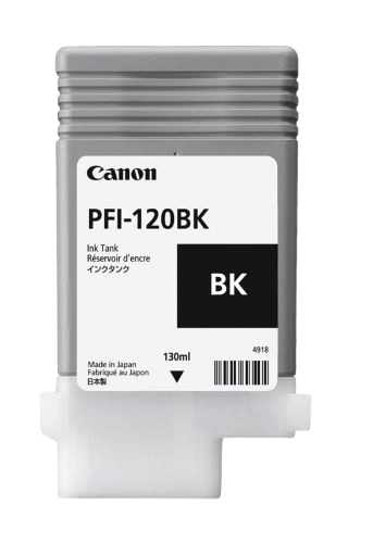 2885C001 Canon PFI-120BK svart Skrivarpatron - 130 ml. - Original