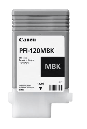 2884C001 Canon PFI-120MBK matt svart Skrivarpatron - 130 ml. - Original