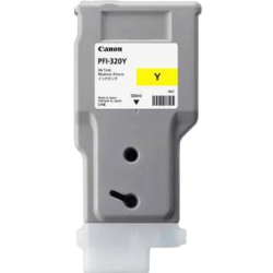 2893C001 Canon PFI-320Y gul XL Skrivarpatron - 300 ml. - Original