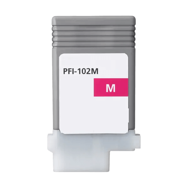 0897B001 Canon PFI102M magenta Skrivarpatron - 130 ml. - Kompatibel
